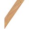Ekena Millwork 5 1/2"W x 18"D x 26"H Traditional Smooth Knee Brace, Western Red Cedar BRC06X18X26TRA00SWR - alternate 3